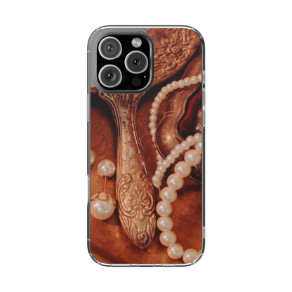 Clear Phone Case – Bronze Vanity