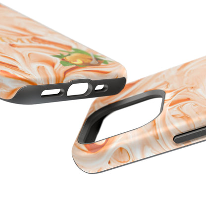 Impact-Resistant Phone Case – Peach Sorbet