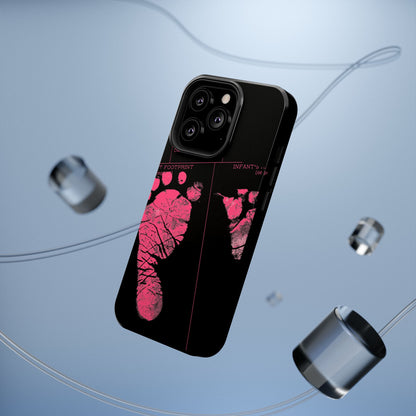Wireless-Charging Compatible Case – Mom’s Little Pink Footprints