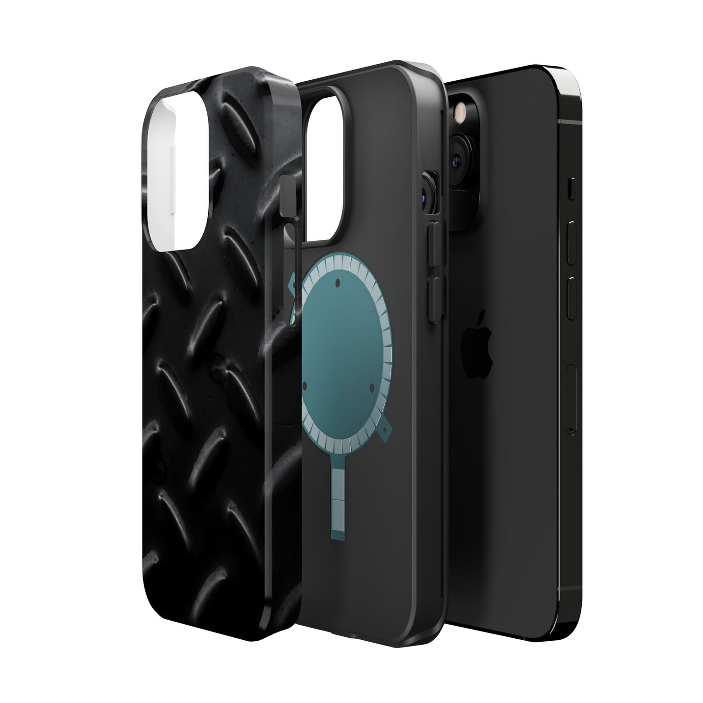 Wireless-Charging Compatible Case – Blackout Plate