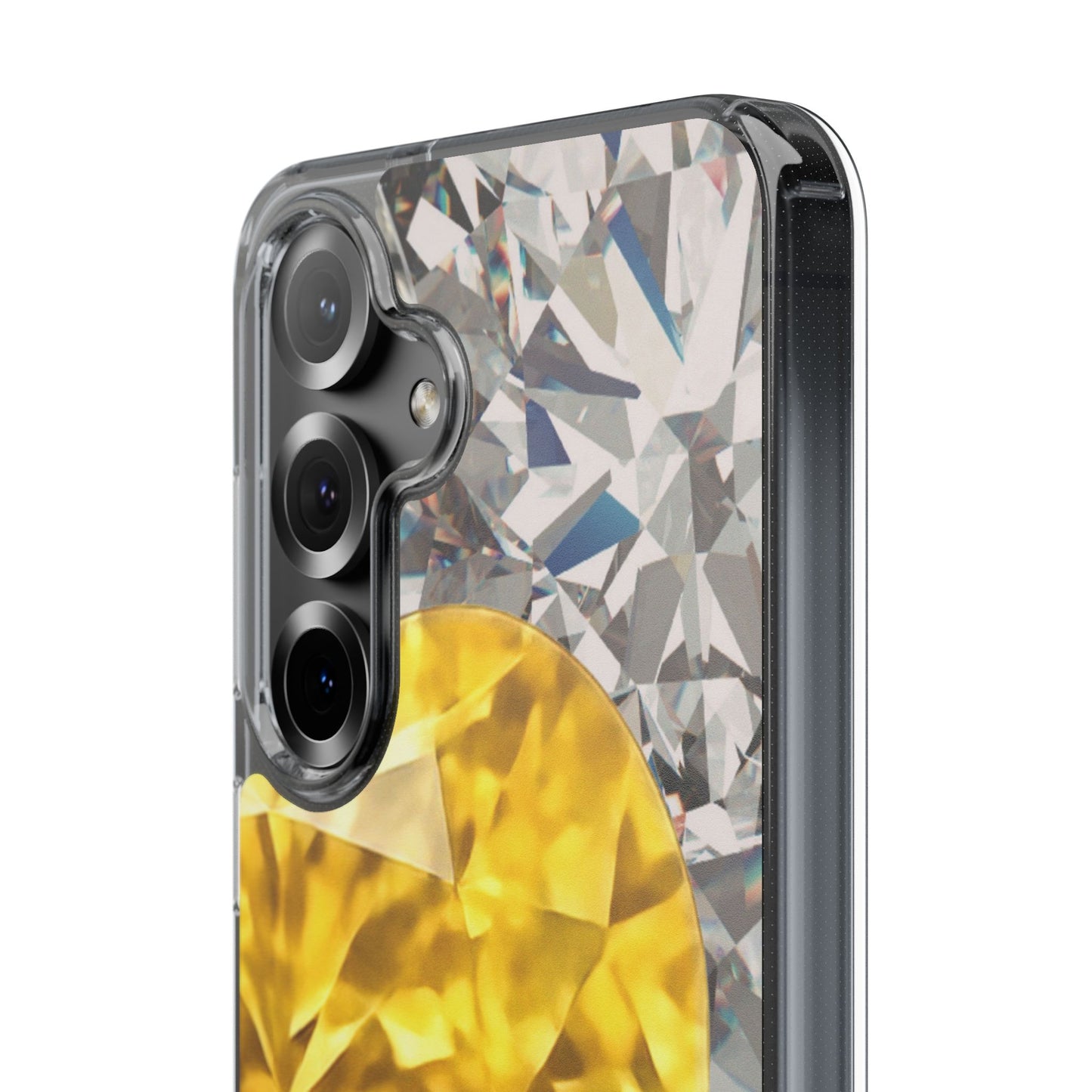 Clear Phone Case – Heart of Gold