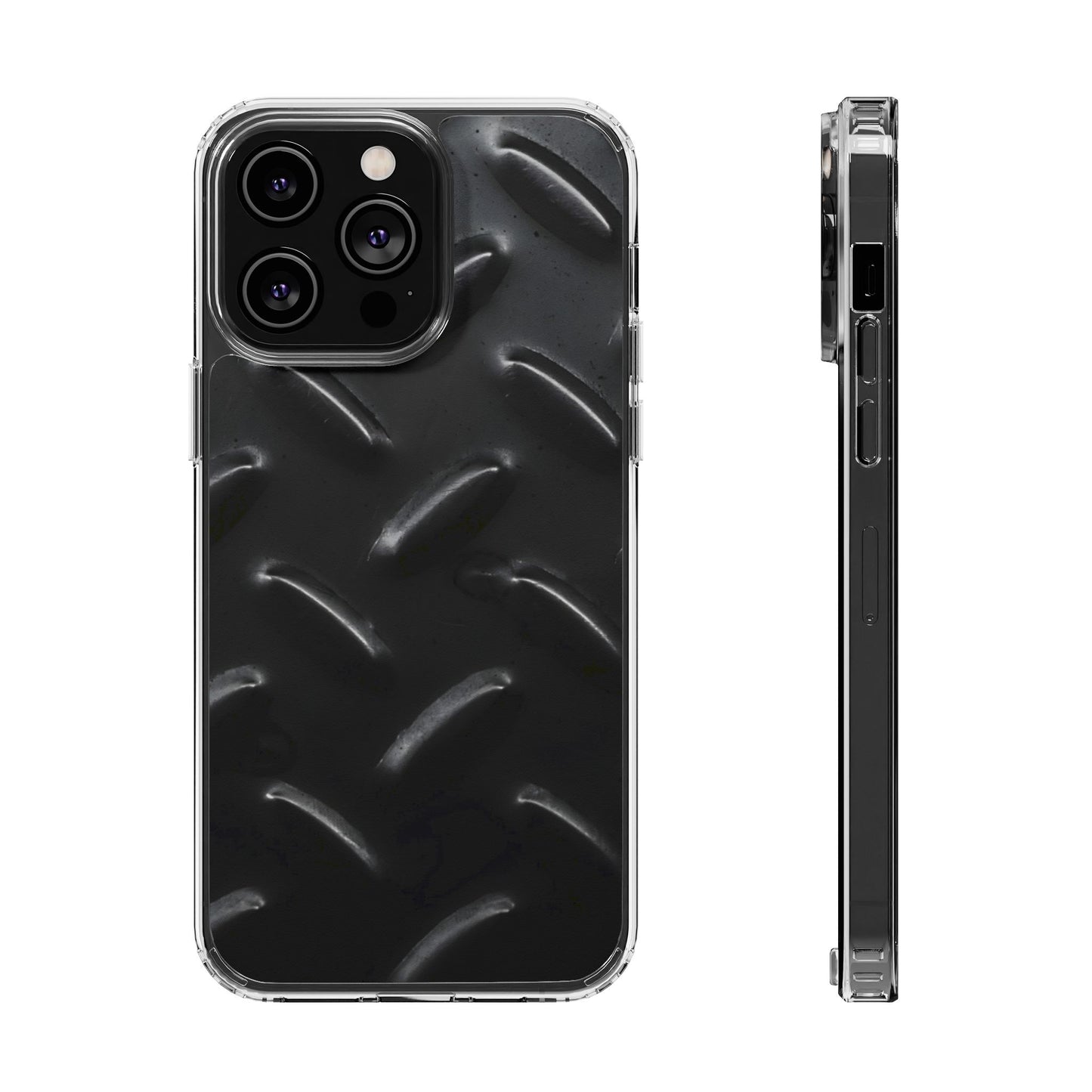 Clear Phone Case – Blackout Plate