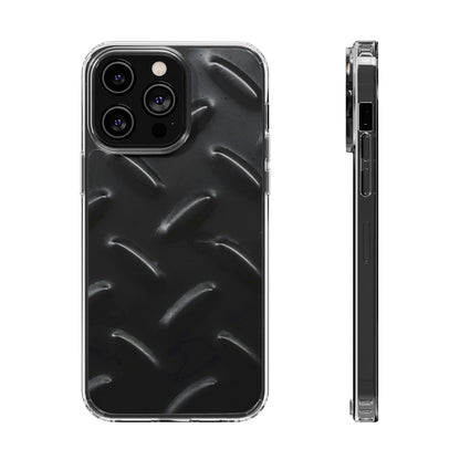 Clear Phone Case – Blackout Plate