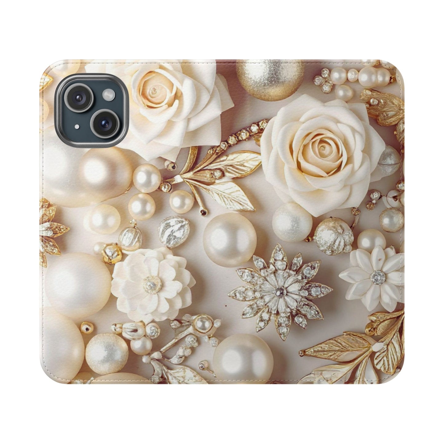 Flip Case – Ivory Opulence