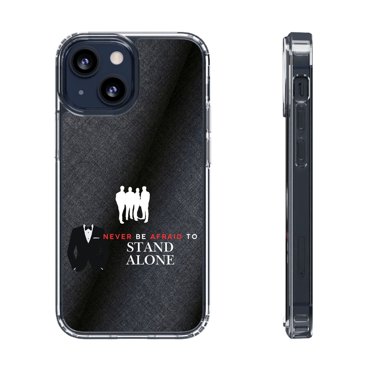 Clear Phone Case – Stand Alone