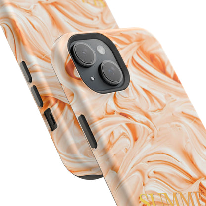 Wireless-Charging Compatible Case – Peach Sorbet