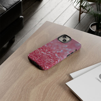 Protective Phone Case – Rosé Sparkle