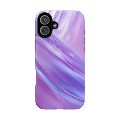 Protective Magnetic Phone Case – Lavender Wave
