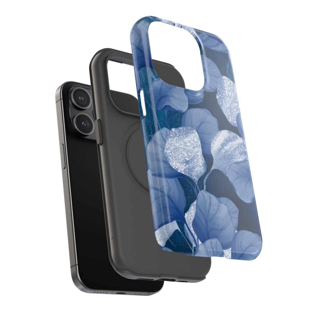 Impact-Resistant Phone Case – October Blues – Compatible with iPhone 11–17 & Samsung Galaxy S22–S26 Series
