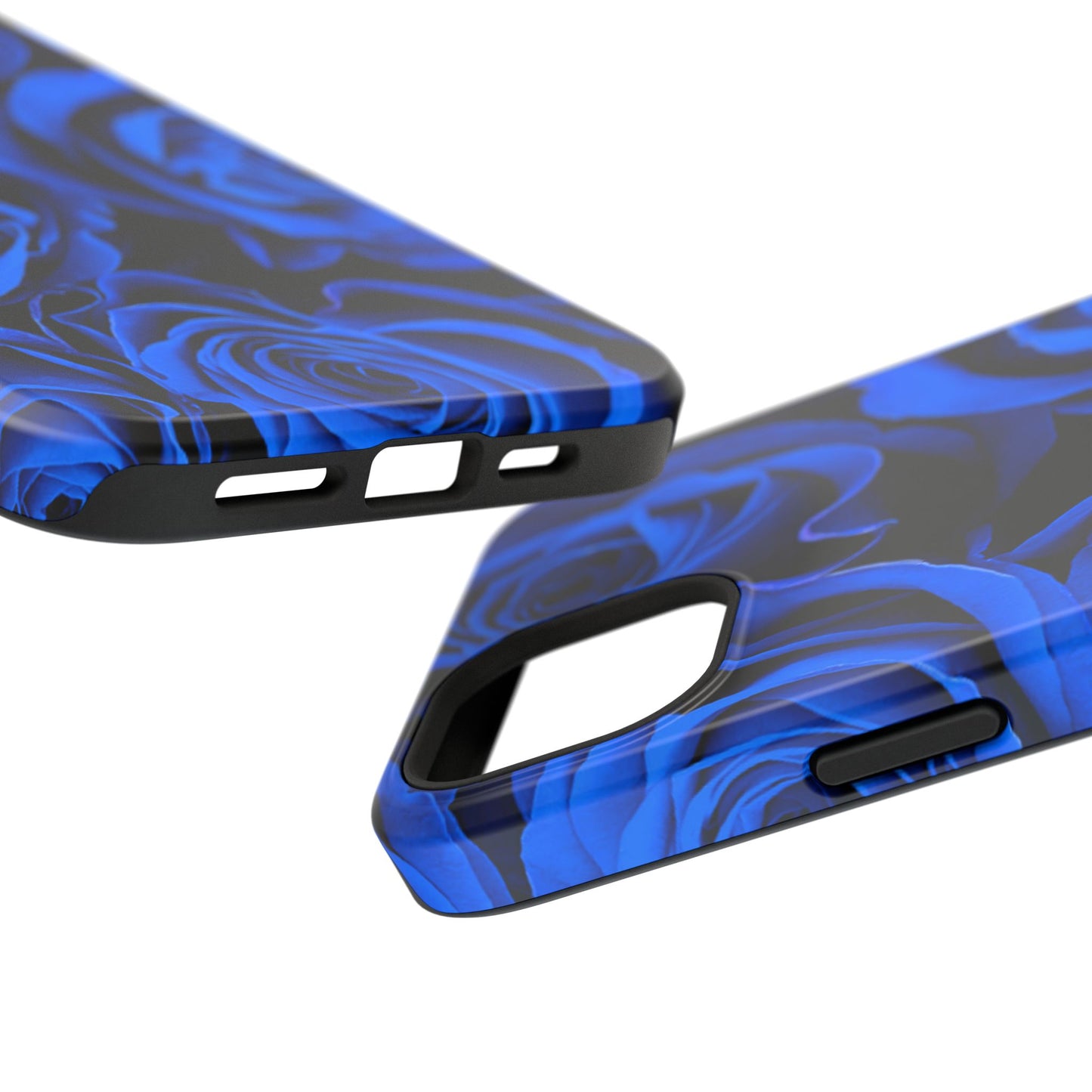 Impact-Resistant Phone Case – Midnight Bloom