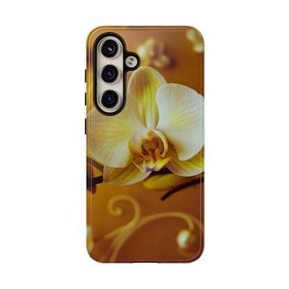 Protective Phone Case – Amber Orchid
