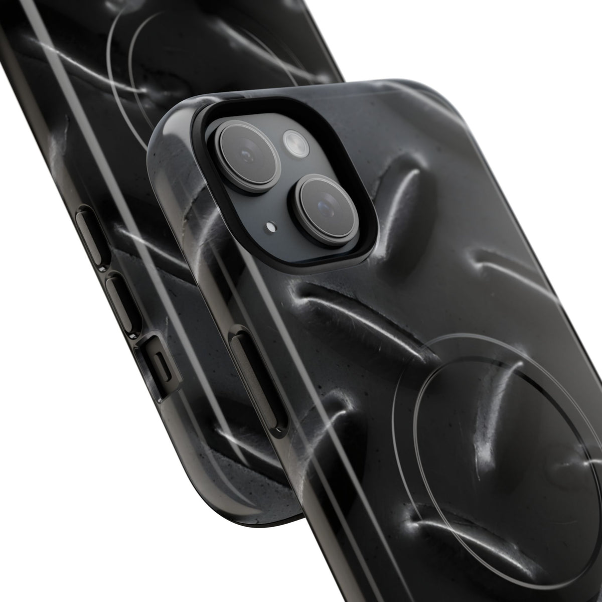 Protective Magnetic Phone Case – Blackout Plate