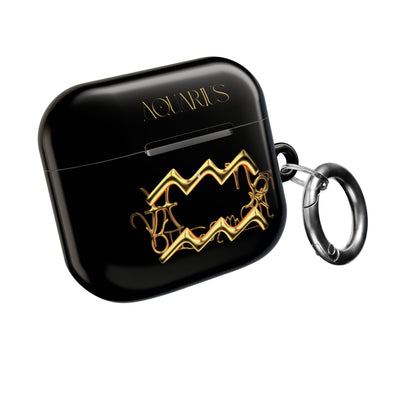 Earbud Case Cover – Luminous Aquarius