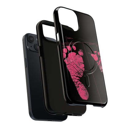 Protective Magnetic Phone Case – Mom’s Little Pink Footprints