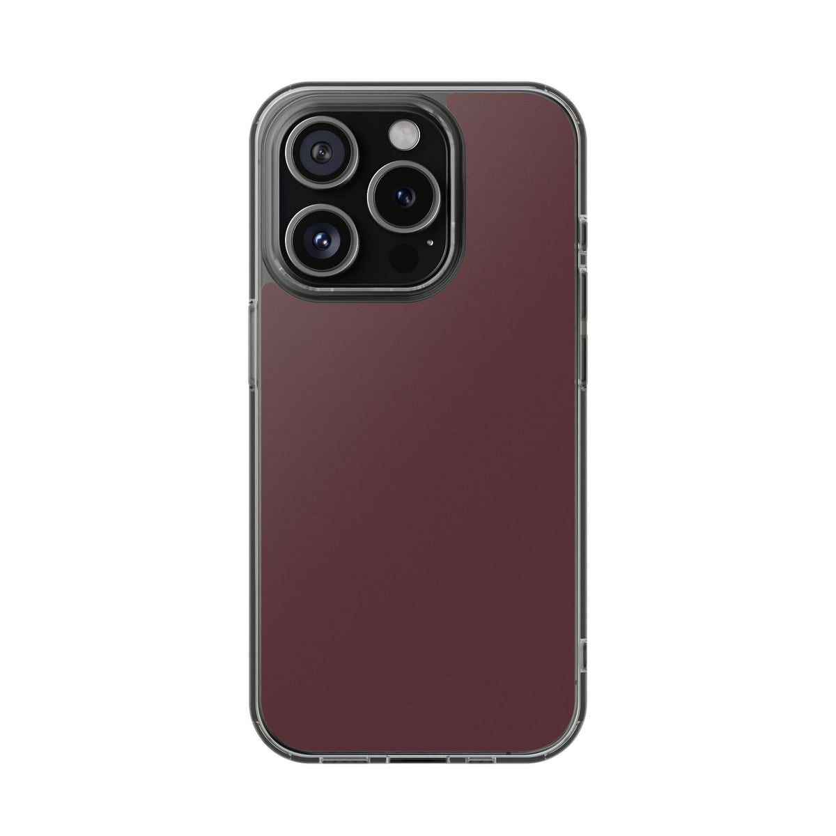 Clear Phone Case – Mulled Wine – Compatible with iPhone 13–17 & Samsung Galaxy S25–S26 Series