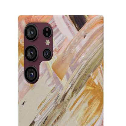 Snap Phone Case – Brush & Bronze