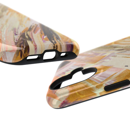 Impact-Resistant Phone Case – Brush & Bronze