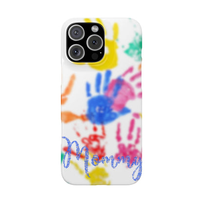 Slim Phone Case – Handprint Memories