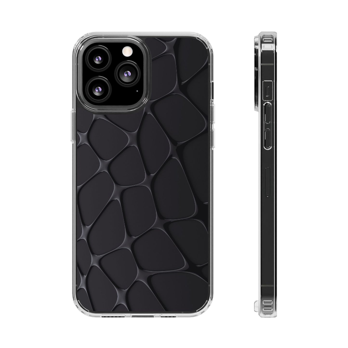 Clear Phone Case – Night Scale