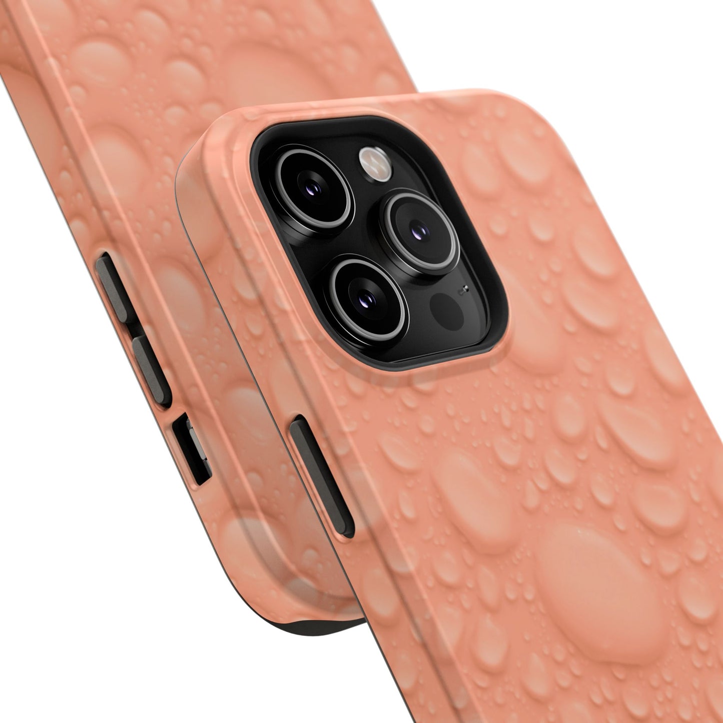 Impact-Resistant Phone Case – Apricot Rain