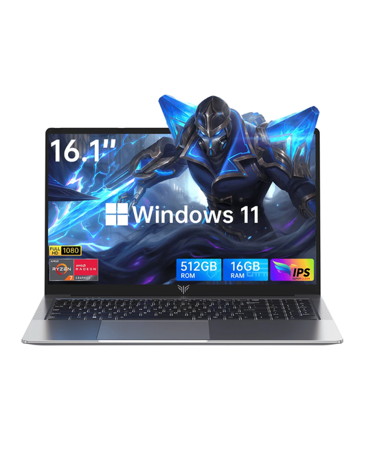 16.1" Gaming Laptop - AMD Ryzen 7 5700U, 16GB RAM, 512GB SSD, Windows 11