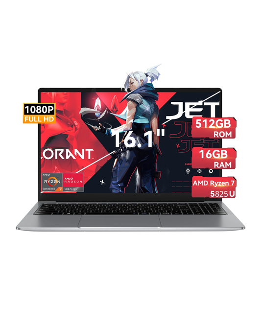 16.1" Gaming Laptop - AMD Ryzen 7 5825U, 16GB RAM, 512GB SSD, Windows 11