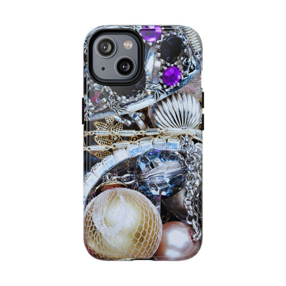 Protective Magnetic Phone Case – Chrome Jewel