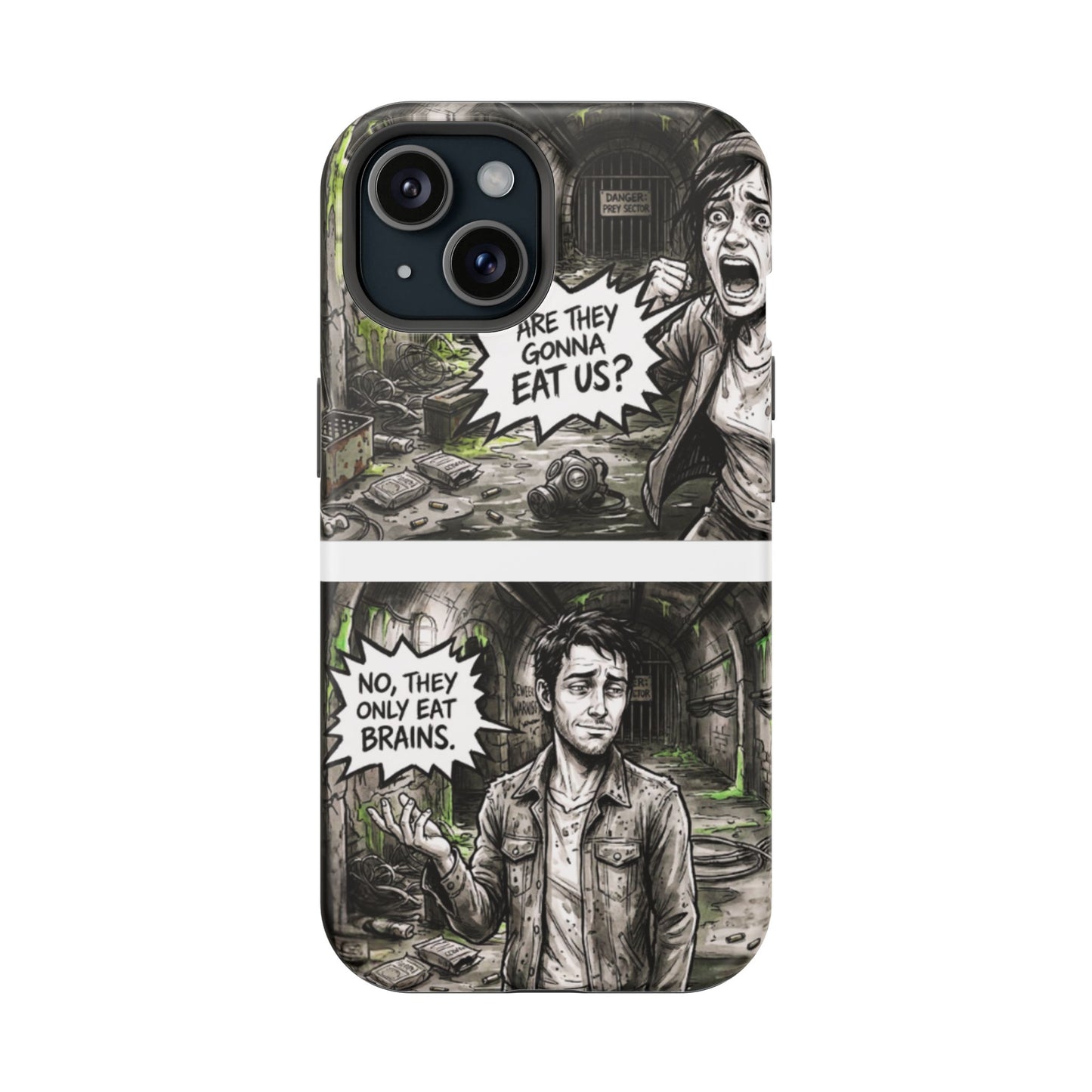 Wireless-Charging Compatible Case – Brains Only