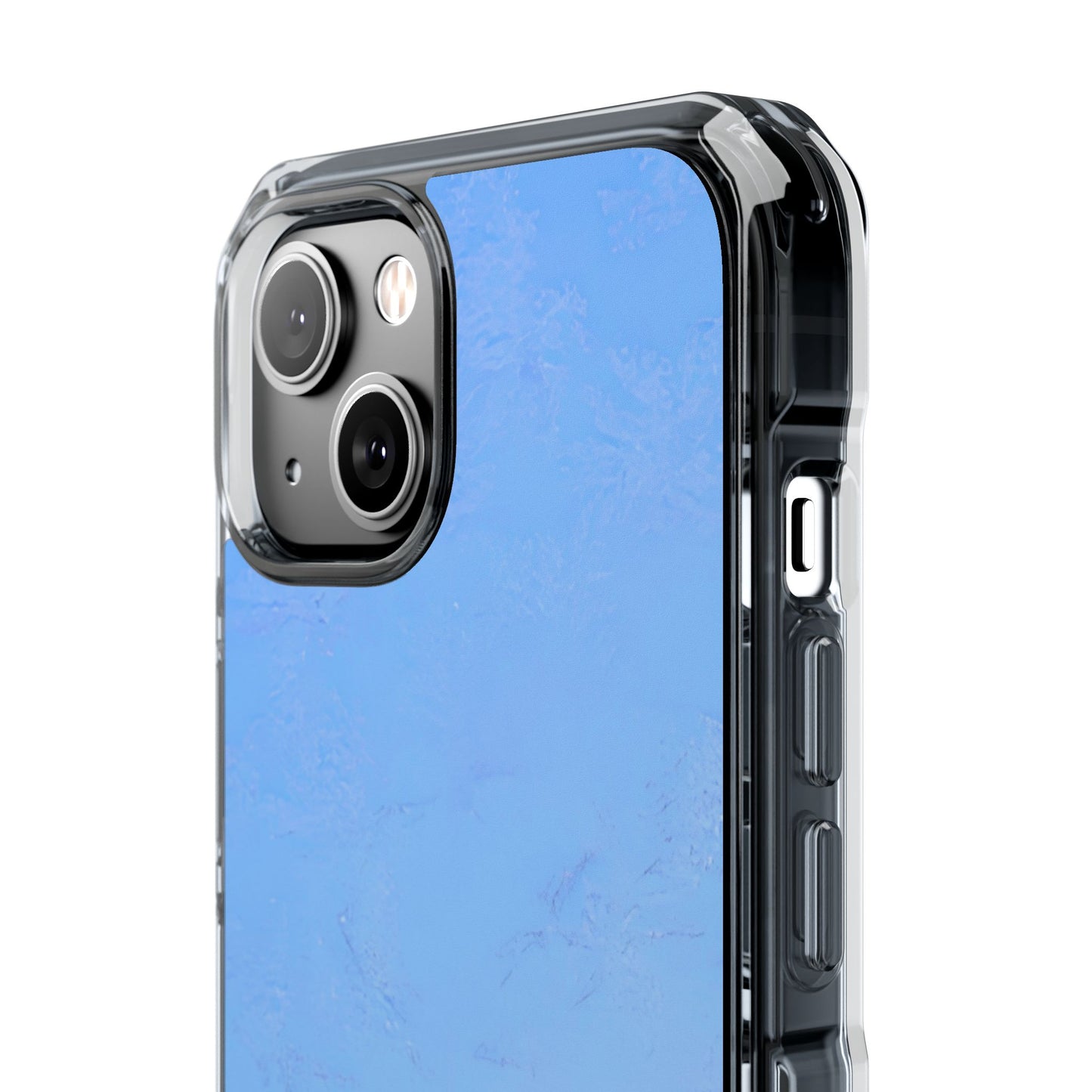 Clear Magnetic Phone Case – Azure Fade
