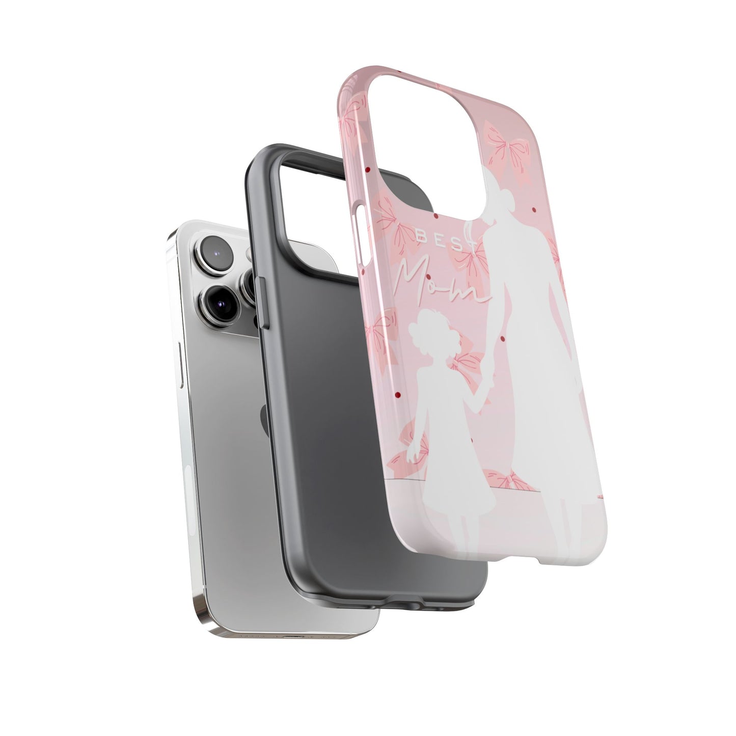 Wireless-Charging Compatible Case – Best Mom: My Little Girl