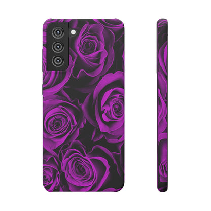 Snap Phone Case – Amethyst Roses