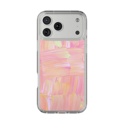 Clear Phone Case – Sorbet Stroke