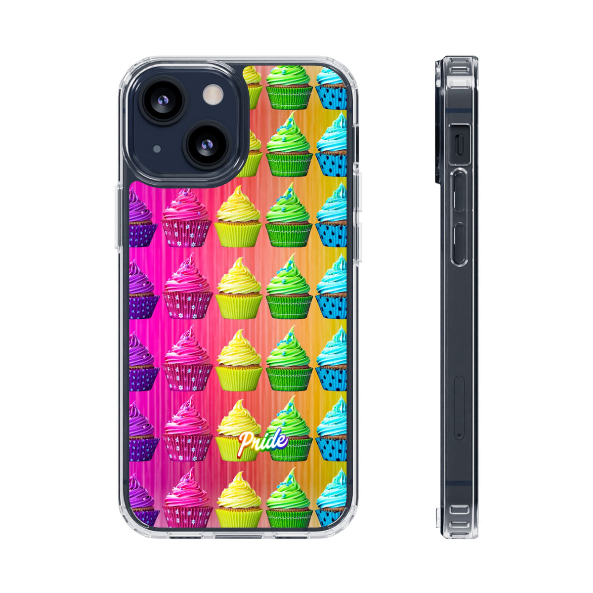Clear Magnetic Phone Case – Sweet Pride – Compatible with iPhone 13–16 Series