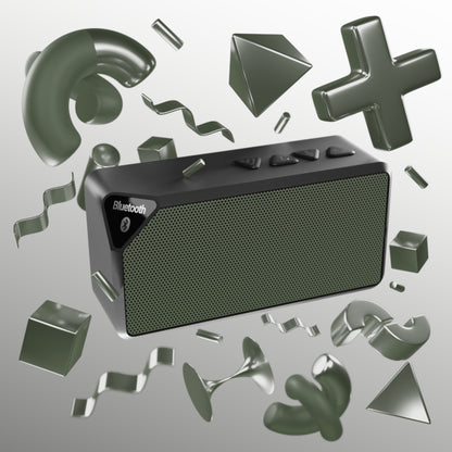 Portable Bluetooth Speaker – Cabin Green