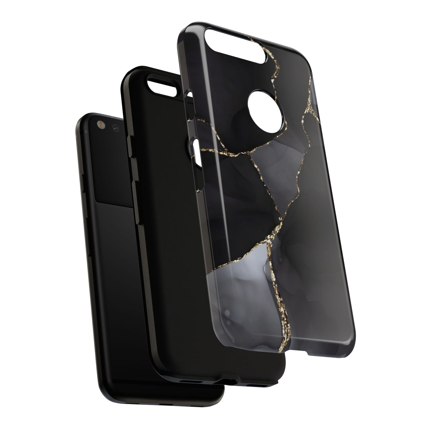 Protective Phone Case – Obsidian Vein