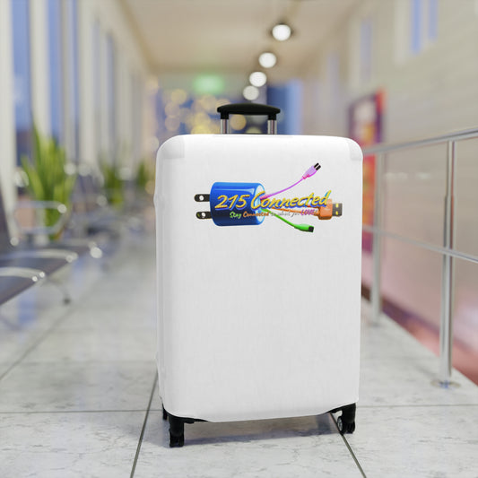 Luggage Cover – 215 Connected Logo Protective Suitcase Sleeve