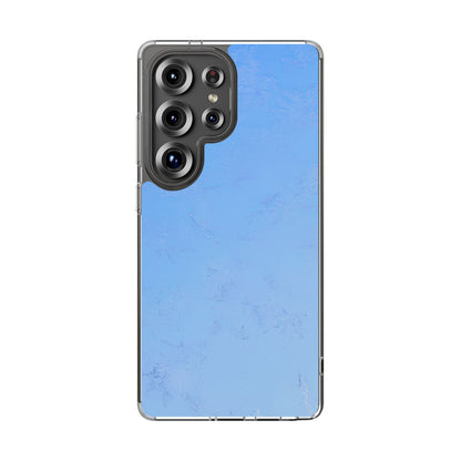 Clear Phone Case – Azure Fade