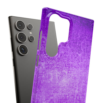 Snap Phone Case – Violet Voltage