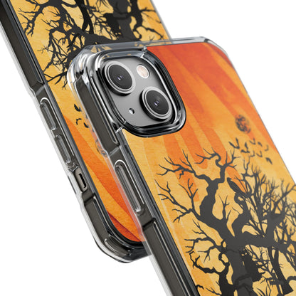 Clear Magnetic Phone Case – Hollow Night