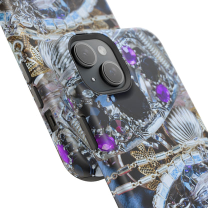 Impact-Resistant Phone Case – Chrome Jewel
