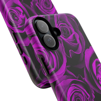 Protective Phone Case – Amethyst Roses