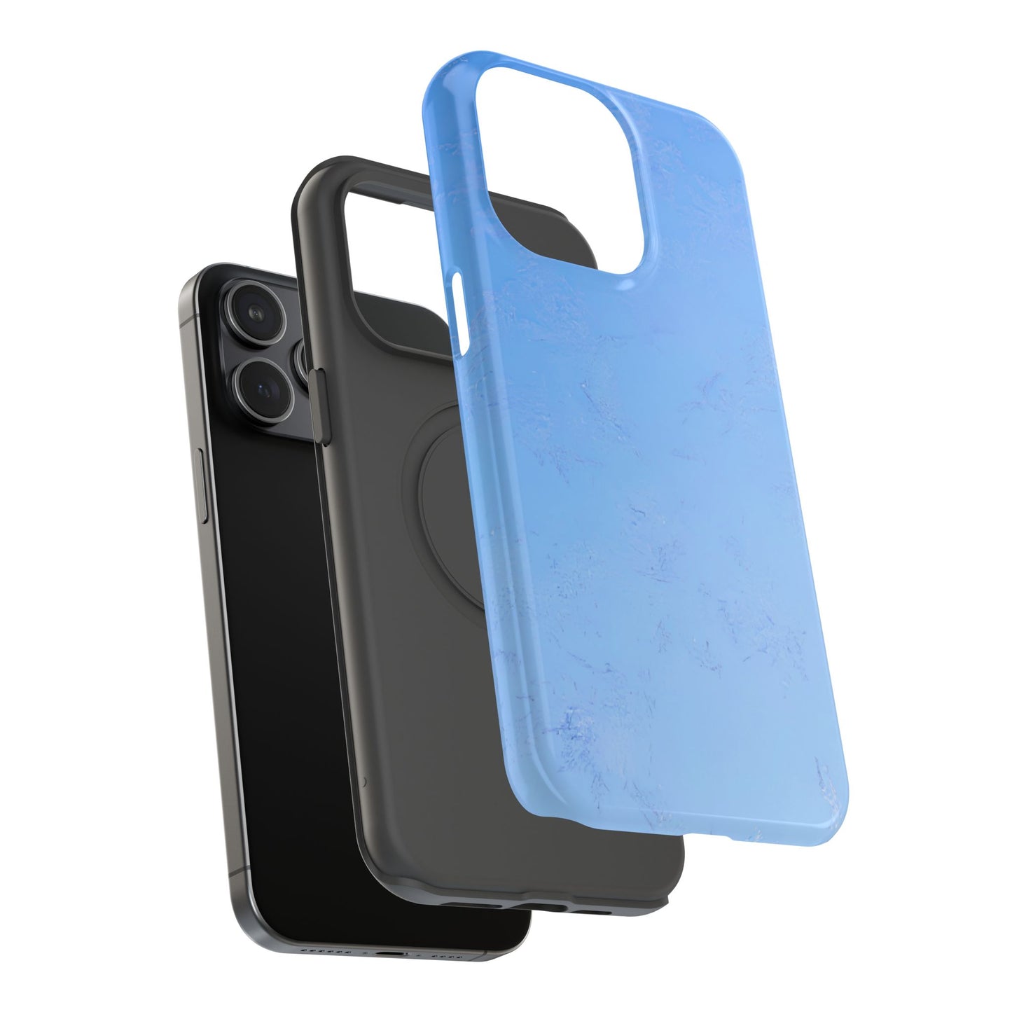 Impact-Resistant Phone Case – Azure Fade
