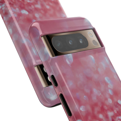 Protective Phone Case – Rosé Sparkle