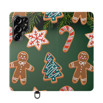Flip Case – Cookie Season – Compatible with iPhone 11–17 & Samsung Galaxy S21–S25 Series