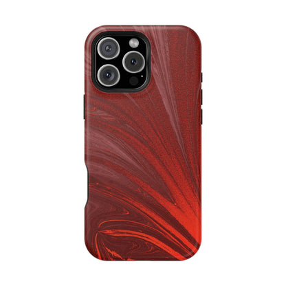 Impact-Resistant Phone Case — Crimson Current