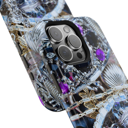 Wireless-Charging Compatible Case – Chrome Jewel