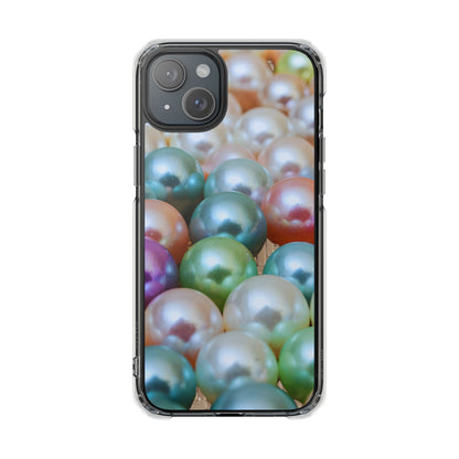 Clear Magnetic Phone Case – Pearl Pop