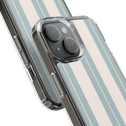 Clear Phone Case – Coastal Stripe
