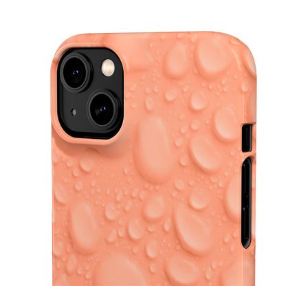 Snap Phone Case – Apricot Rain