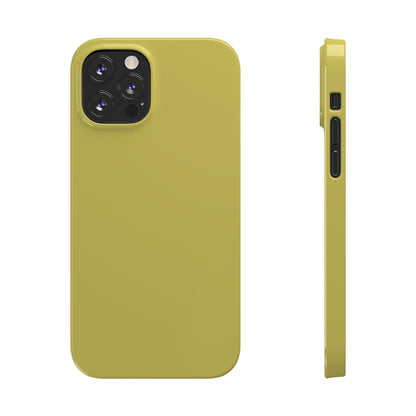 Slim Phone Case – Cornfield Gold – Compatible with iPhone 11–17 Series